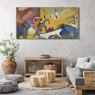 Movement and color in the landscape Canvas print