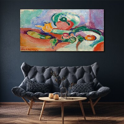 Still life with vegetables Canvas print
