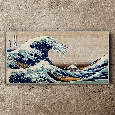 The Great Wave off Kanagawa Canvas print