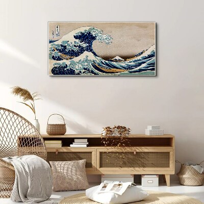 The Great Wave off Kanagawa Canvas print