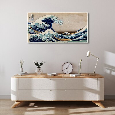 Great wave of kanagawa Canvas print