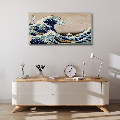 The Great Wave off Kanagawa Canvas print