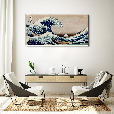 The Great Wave off Kanagawa Canvas print