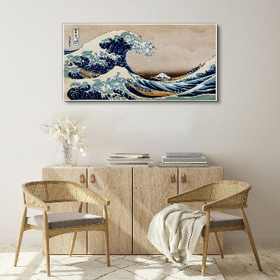The Great Wave off Kanagawa Canvas print