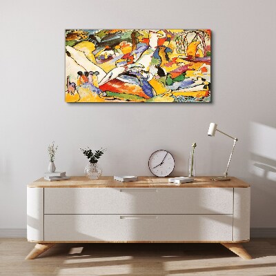 The colorful chaos of life Canvas print