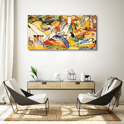 The colorful chaos of life Canvas print
