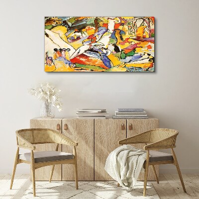 The colorful chaos of life Canvas print