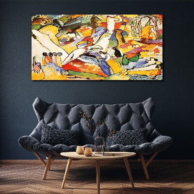 The colorful chaos of life Canvas print