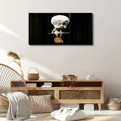 Frozen in time Canvas print