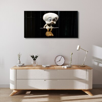 Frozen in time Canvas print