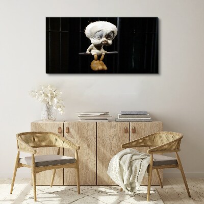 Frozen in time Canvas print