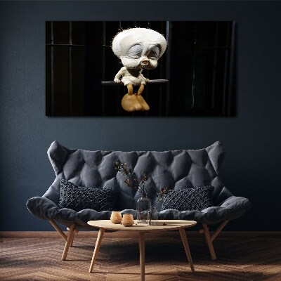 Frozen in time Canvas print