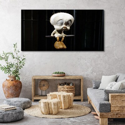 Frozen in time Canvas print