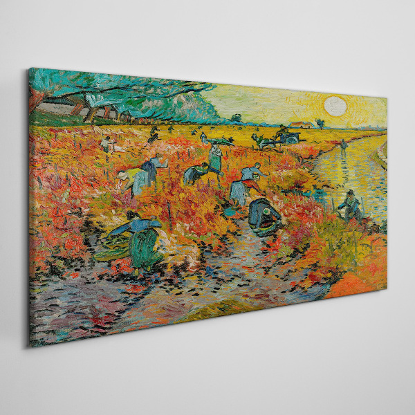 Wheat gatherers Canvas Wall art