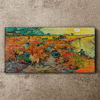Wheat gatherers Canvas Wall art