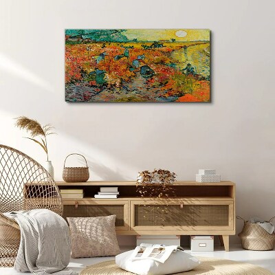 Wheat gatherers Canvas Wall art