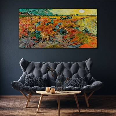 Wheat gatherers Canvas Wall art