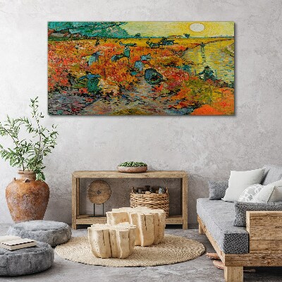 Wheat gatherers Canvas Wall art