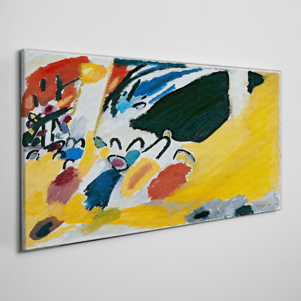 Colors in motion Canvas Wall art