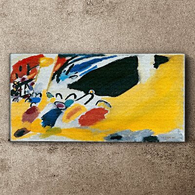 Colors in motion Canvas Wall art