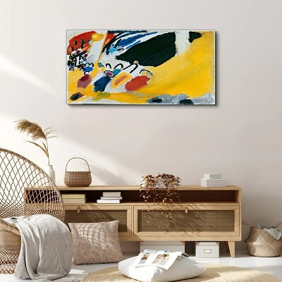 Colors in motion Canvas Wall art