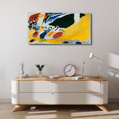 Colors in motion Canvas Wall art
