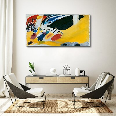 Colors in motion Canvas Wall art