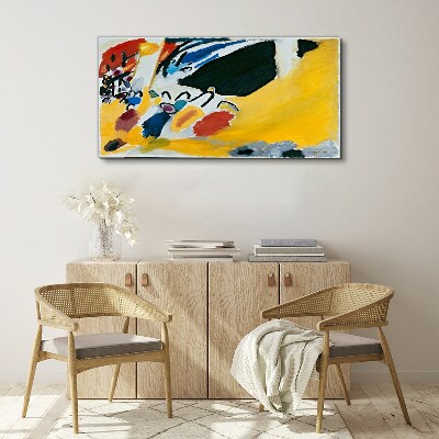 Colors in motion Canvas Wall art