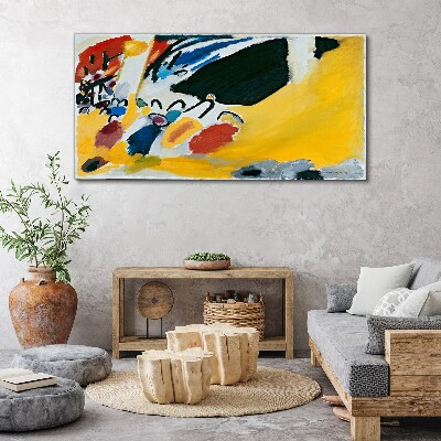 Colors in motion Canvas Wall art