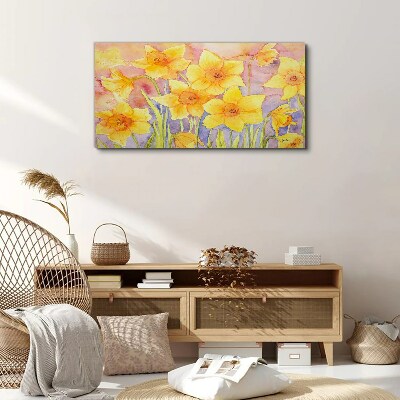 Daffodils' Flower Dance Canvas print