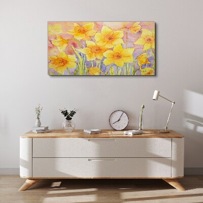 Daffodils' Flower Dance Canvas print