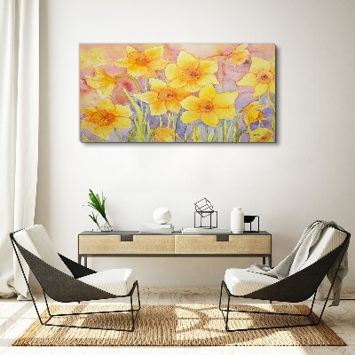 Daffodils' Flower Dance Canvas print