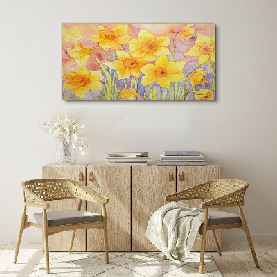 Daffodils' Flower Dance Canvas print