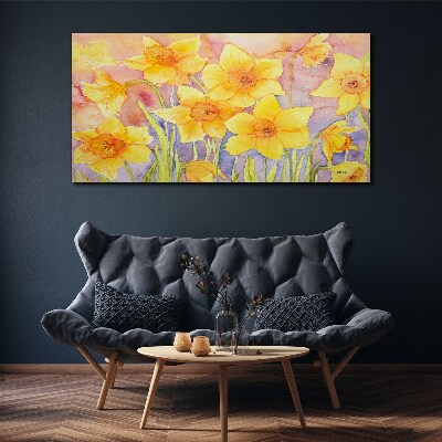 Daffodils' Flower Dance Canvas print