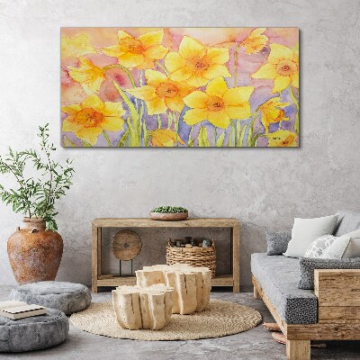 Daffodils' Flower Dance Canvas print
