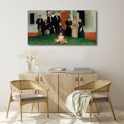 Family people Canvas print