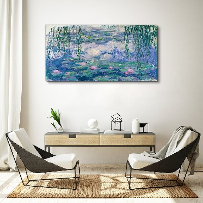 Monet water lilies Canvas Wall art