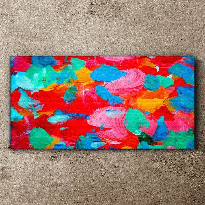 Colorful swirl of abstraction Canvas print