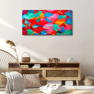 Colorful swirl of abstraction Canvas print
