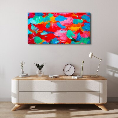 Colorful swirl of abstraction Canvas print