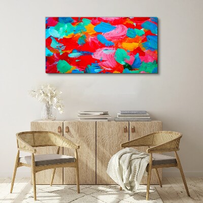 Colorful swirl of abstraction Canvas print
