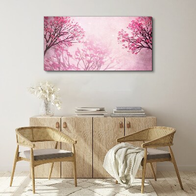 Abstract tree blossoms Canvas print