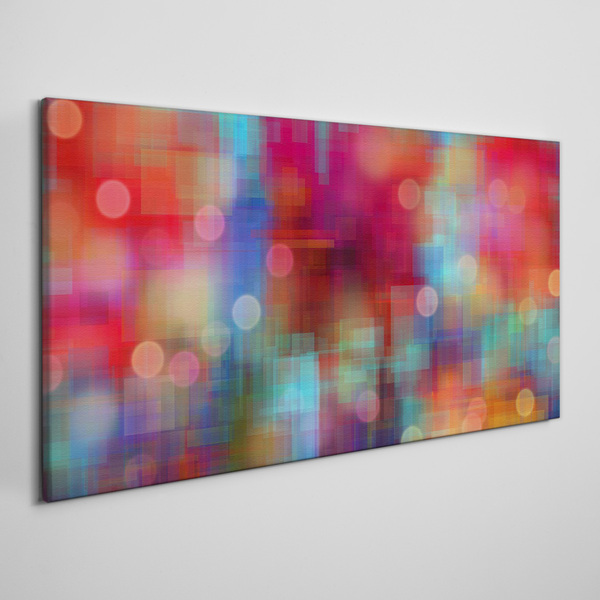 Colorful commotion Canvas print