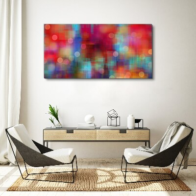 Colorful commotion Canvas print