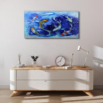 Animal koi fish water Canvas Wall art