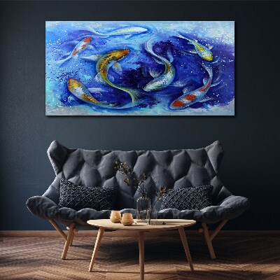 Animal koi fish water Canvas Wall art