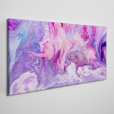 Waves of pink dreams Canvas print