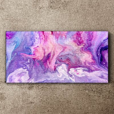 Waves of pink dreams Canvas print
