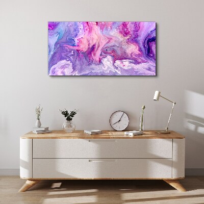 Waves of pink dreams Canvas print