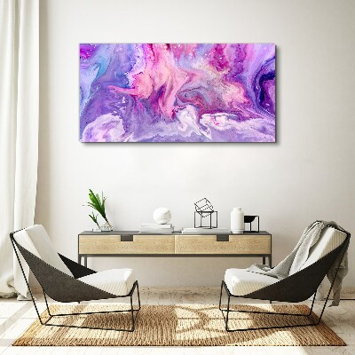 Waves of pink dreams Canvas print